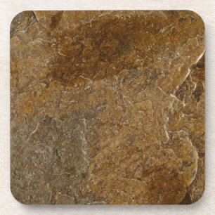 Slate Stone Background - Customized Template Blank Coaster