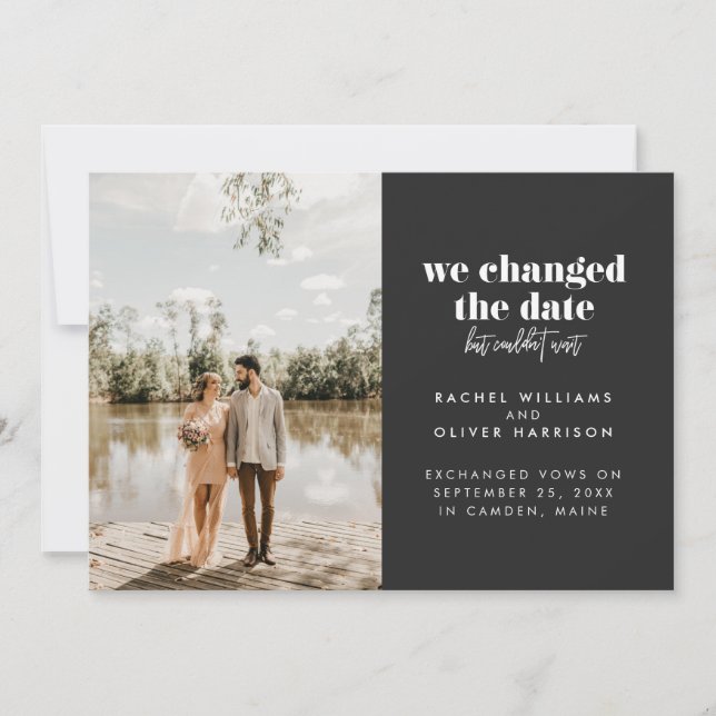 Slate We Changed the Date But Couldn't Wait Announcement (Front)