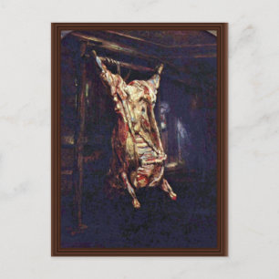 Slaughtered Ox By Rembrandt Harmensz. Van Rijn (Be Postcard
