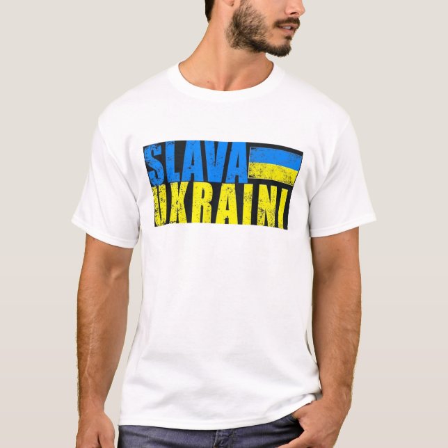 Slava Ukraine T-Shirt (Front)