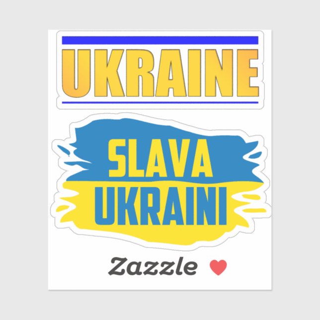 Slava Ukraini, Glory to Ukraine (Sheet)