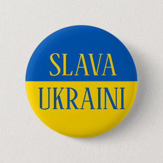 Slava Ukraini Glory to Ukraine flag pin Knapp