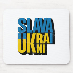 Slava Ukraini Graphic Mouse Pad