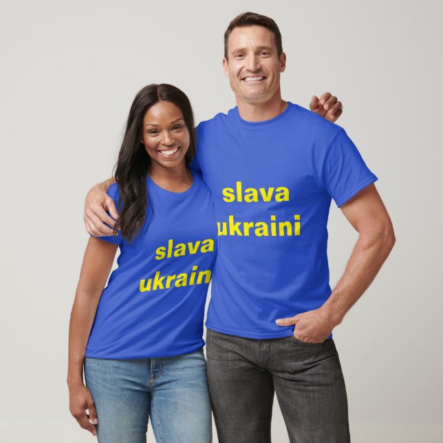 slava ukraini T-Shirt (Unisex)