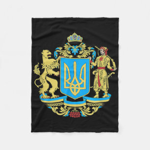 Slava Ukraini Ukraine Logo Ukrainian Gifts Apparel Fleece Blanket