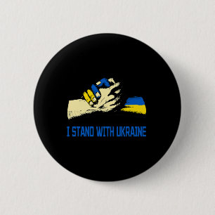 Slava Ukraini Ukraine Patriotic Friendship Ukraini 2 Inch Round Button