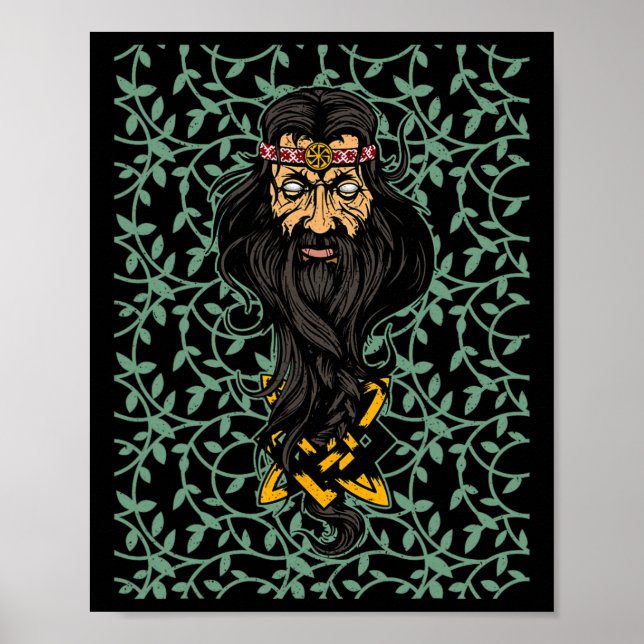 Slavic Celestial Being Craftsmanship Pagan Slavs P Poster (Front)