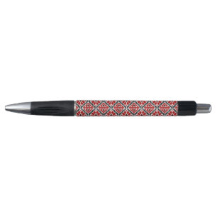 Slavic Ethnic Embroidery, Balkan Traditional Pen