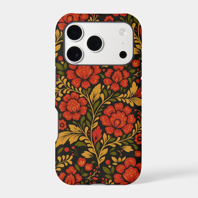 Slavic national decorative floral pattern (Back)