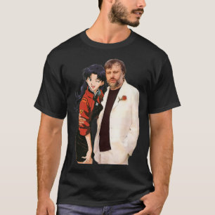 Slavoj Zizek with waifu T-Shirt