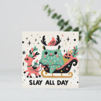 Slay all day Santa sleigh
