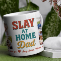 Slay at Home Dad Personalized 8 Photo Collage