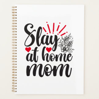 Slay at Home Maman organisateur de planificateur m