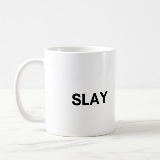 slay coffee mug
