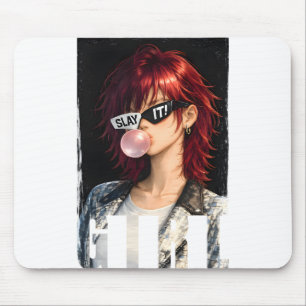 SLAY IT! – Bubble-gum Rebel Collection Mouse Pad