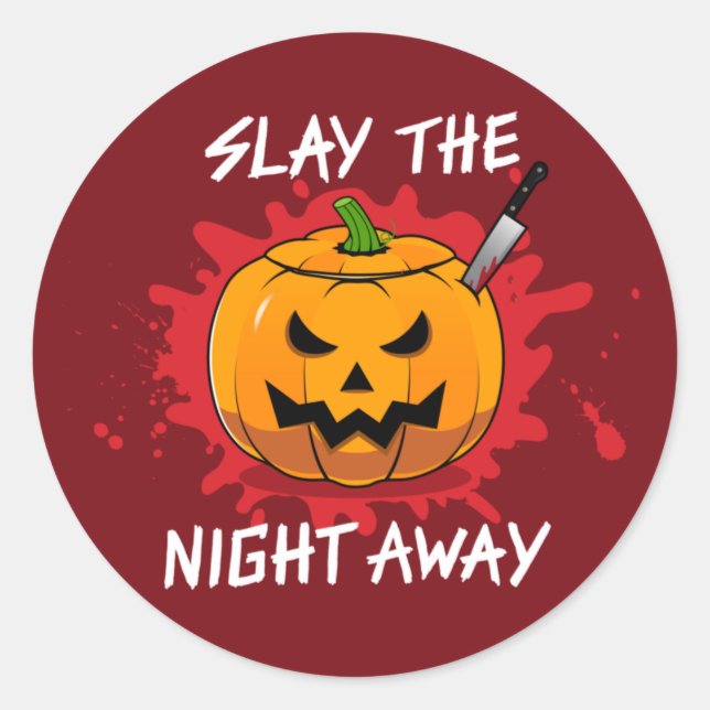 Slay the Night Away / Stickers (Front)
