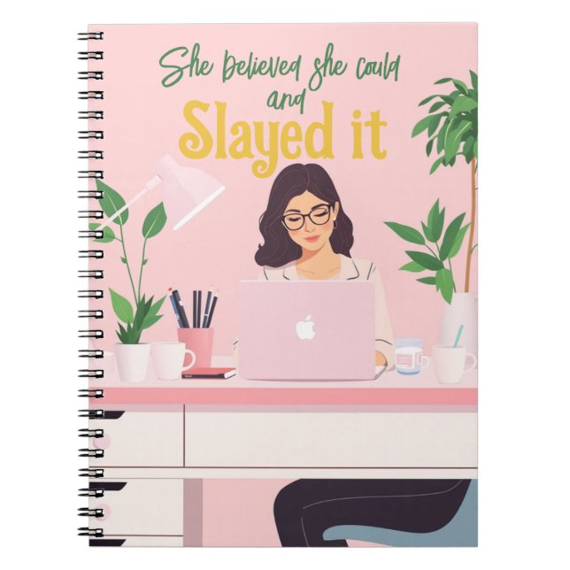 SLAYED IT NOTEBOOK (Front)