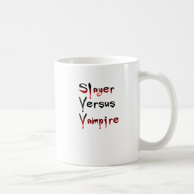 Slayer Versus Vampire Mug (Right)