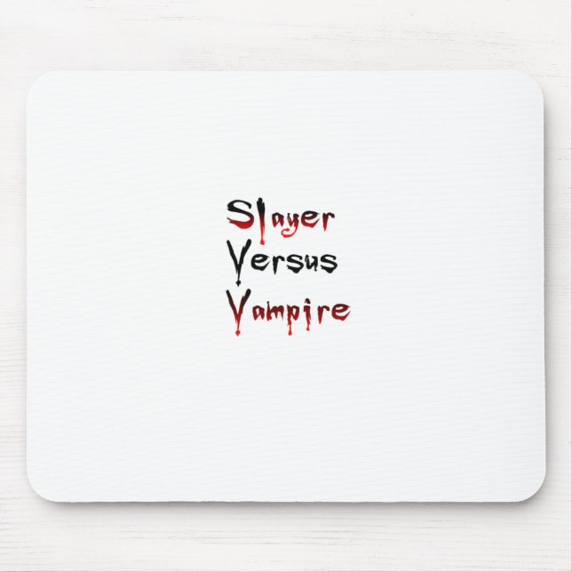 Slayer Vesus Vampire Mouse Mat (Front)