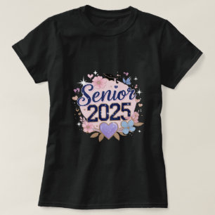 Slayin' Senior 2025 – Cute Graduation Shirt 