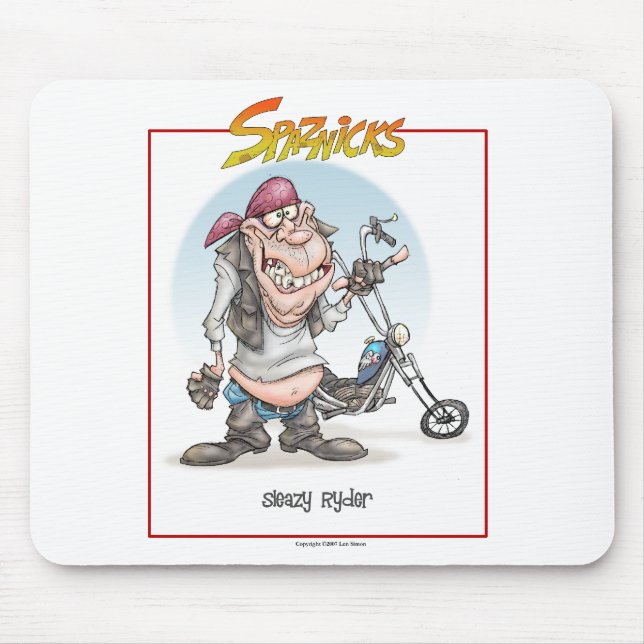 sleazy ryder mouse pad (Front)