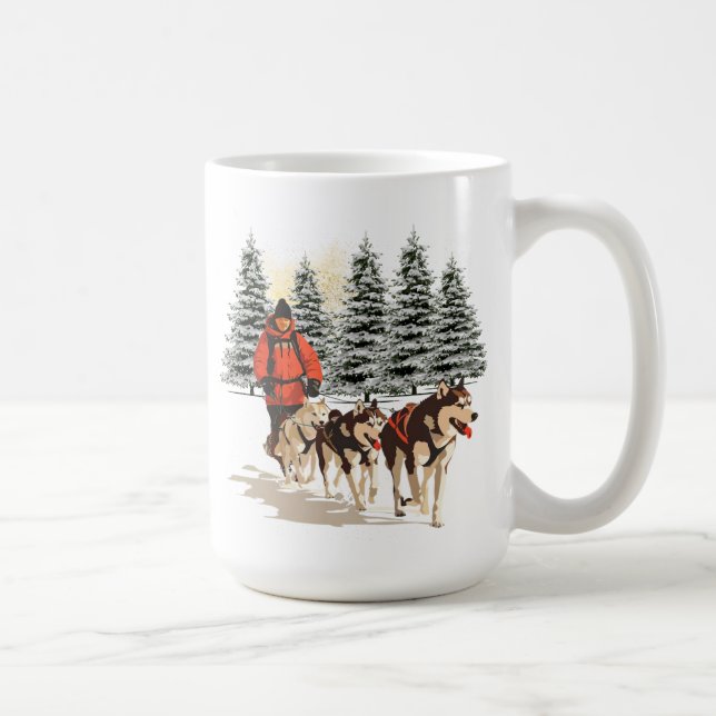 "Sled Dogs Mug (Right)