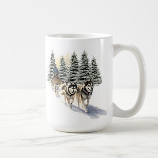 Sled Dogs Mug