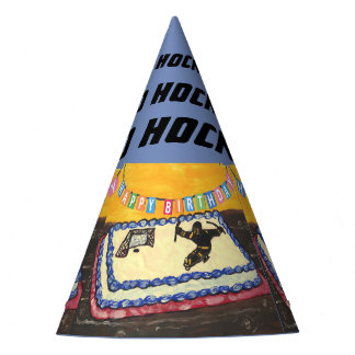 Sled Hockey Party Hat