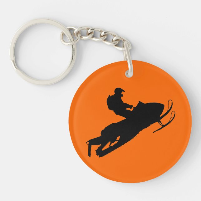 Sled Key Chain (Front)