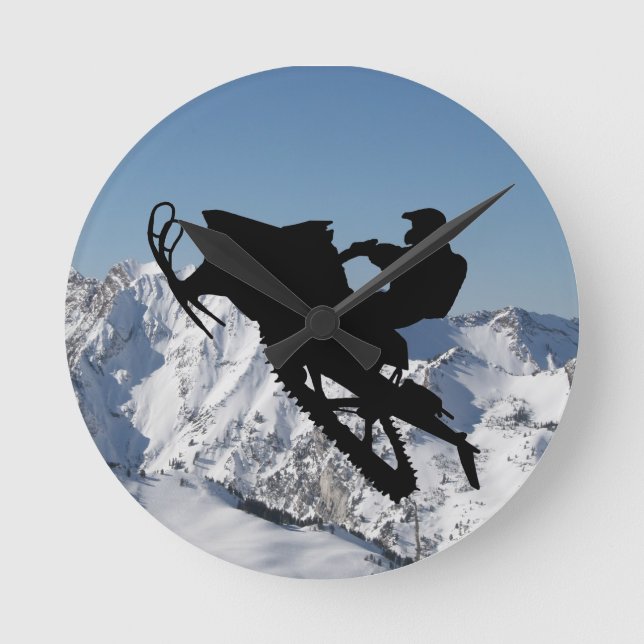 Sled Mountain Clock (Front)