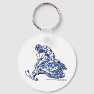 SLEDDER-1-dit Keychain