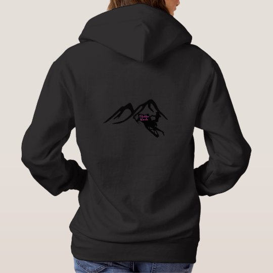 Sledder Gurlz basic black hoodie