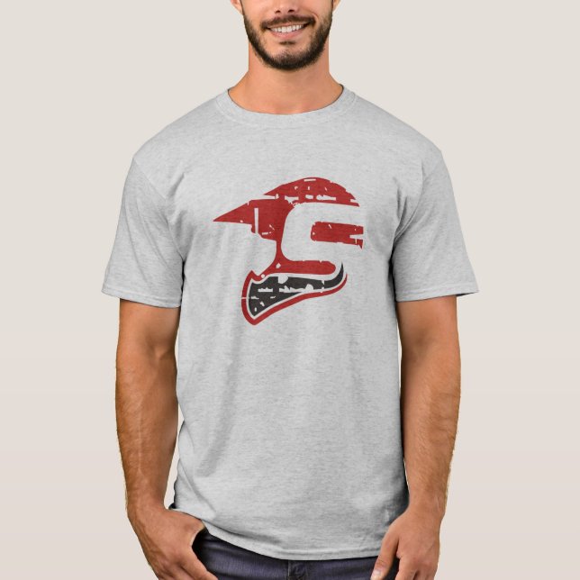 Sledders.com Grey Icon T-shirt (Front)