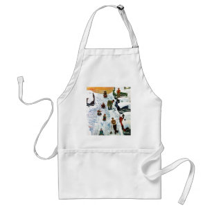 Sledding and Digging Out Standard Apron