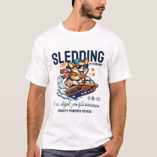 Sledding : my other car is a high-performance T-Shirt