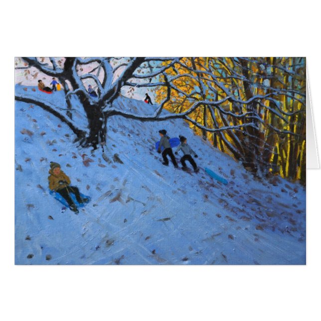 Sledging Allestree Golf course (Front Horizontal)