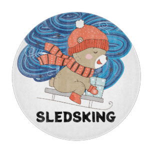 Sledsking Personalizable  Cutting Board