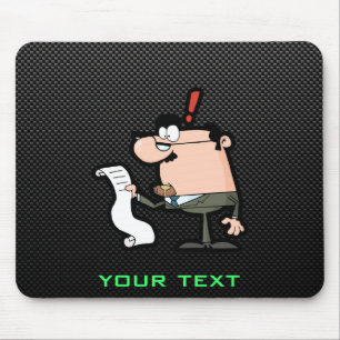 Sleek Accountant Mouse Pad
