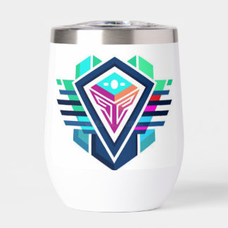 Sleek and Modern Abstract Design Logo Water Bottle