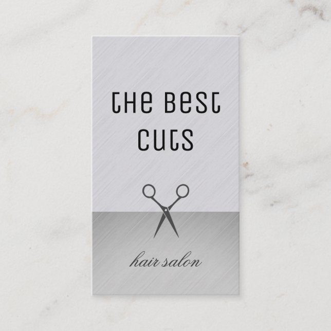Sleek and Modern Business Card (Front)