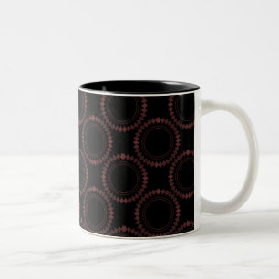 Sleek and Polished Mug, Cabernet Two-Tone Coffee Mug