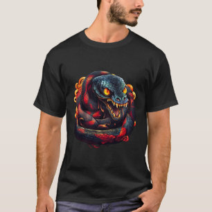 Sleek and Stylish Snake T-Shirt