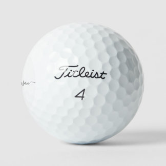Sleek and Stylish Stationery Golf Balls