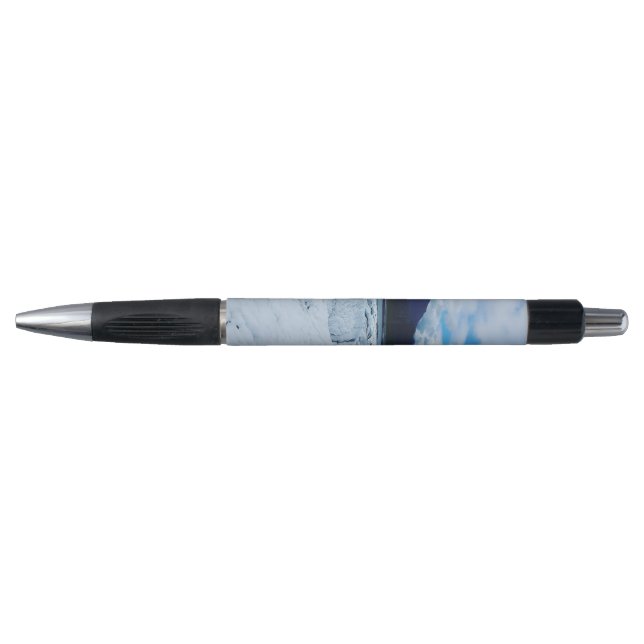 Sleek Arctic Frost Glacier Elegant Pen (Front)