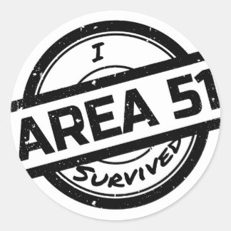 sleek area 51 sticker