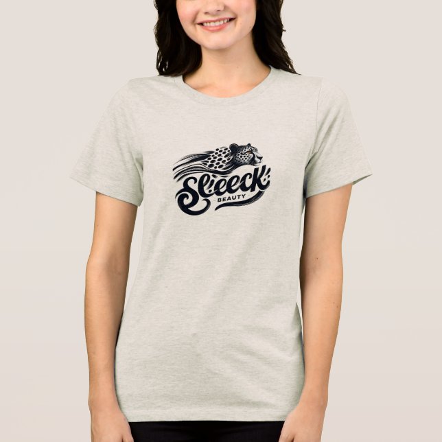 Sleek Beauty D1 Tri-Blend Shirt (Front)