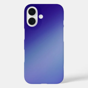 Sleek blue Ombre – iPhone 16 Case