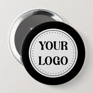 Sleek, contemporary, polished,& customizable. 4 Inch Round Button
