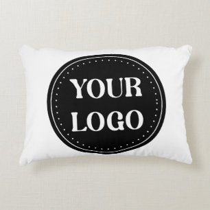 Sleek, contemporary, polished,& customizable accent pillow