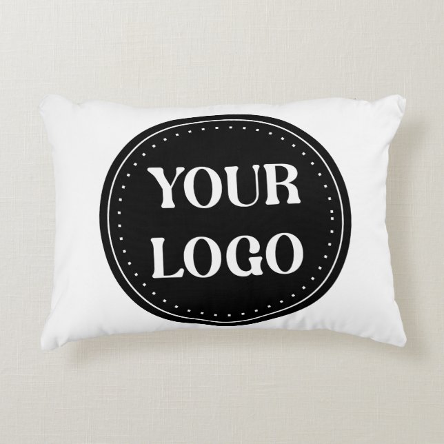 Sleek, contemporary, polished,& customizable accent pillow (Front)